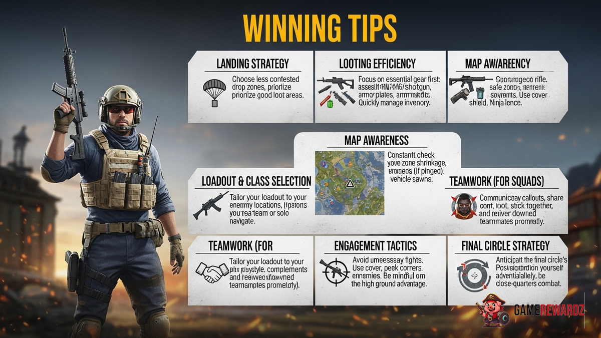 COD Mobile Battle Royale Winning Tips